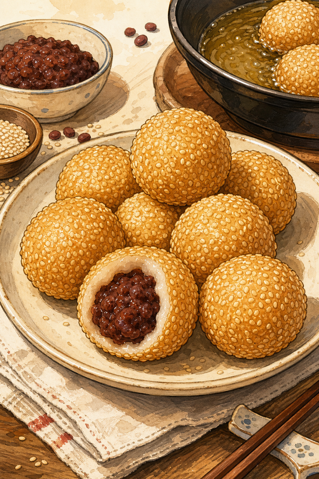 Sesame Balls