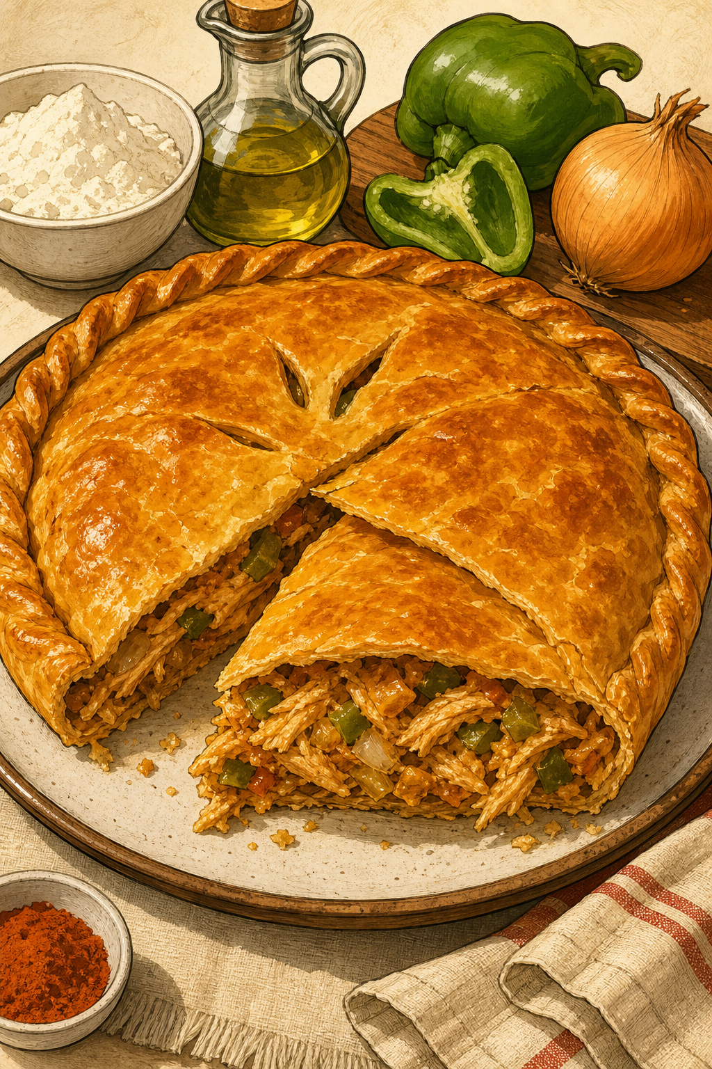 Empanada Gallega de Atún
