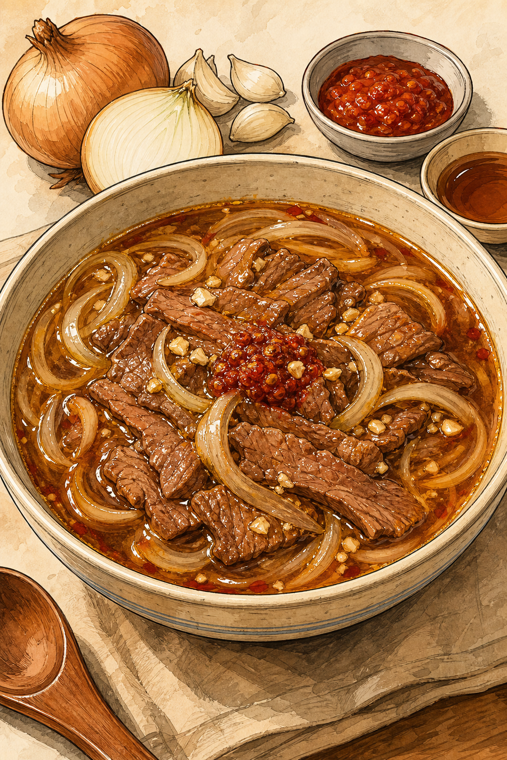 Bún Bò Huế (Spicy Huế Beef Noodle Soup)