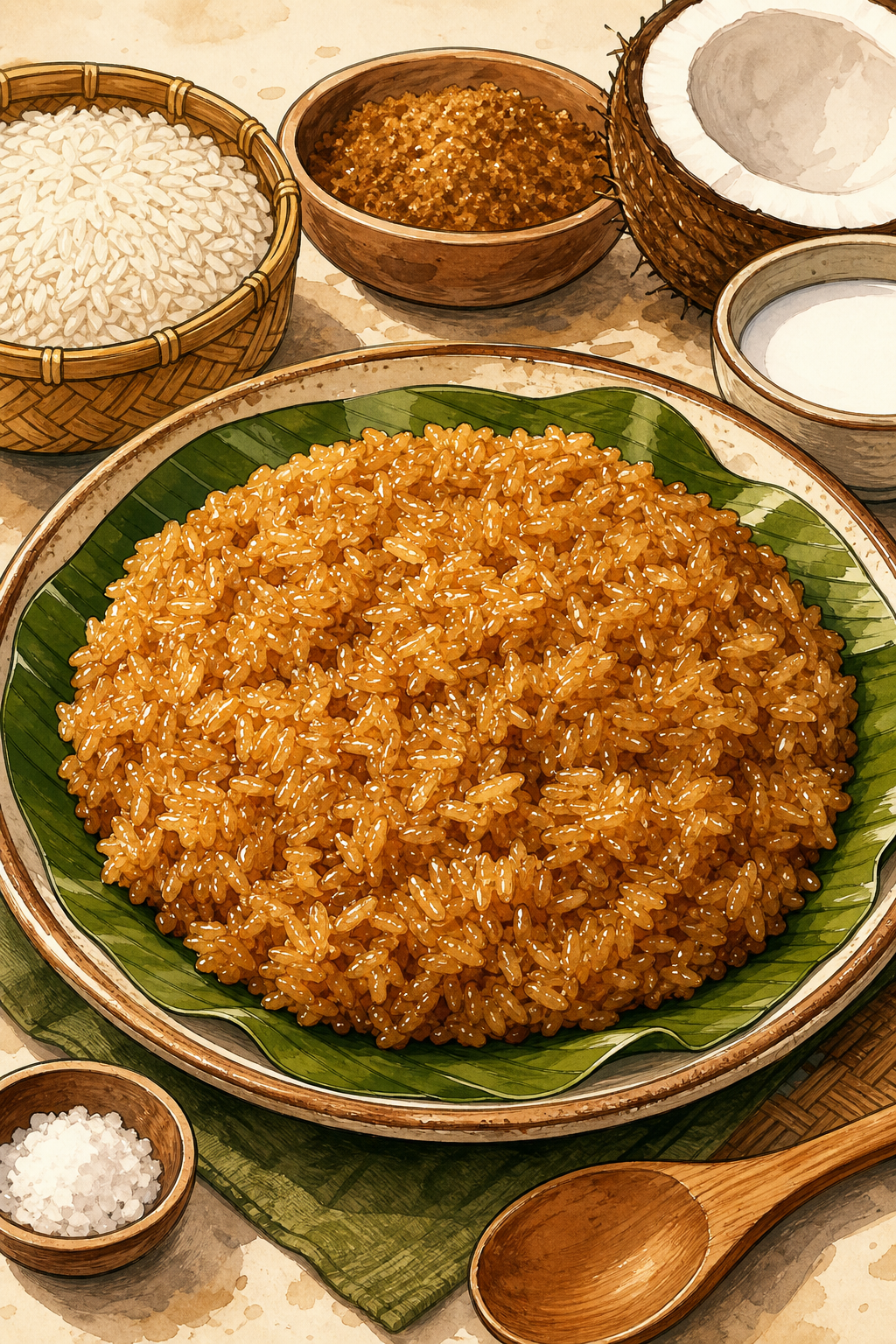 Biko with Latik