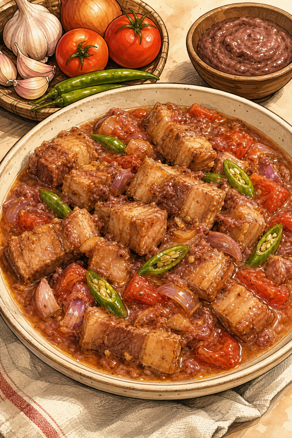 Pork Binagoongan