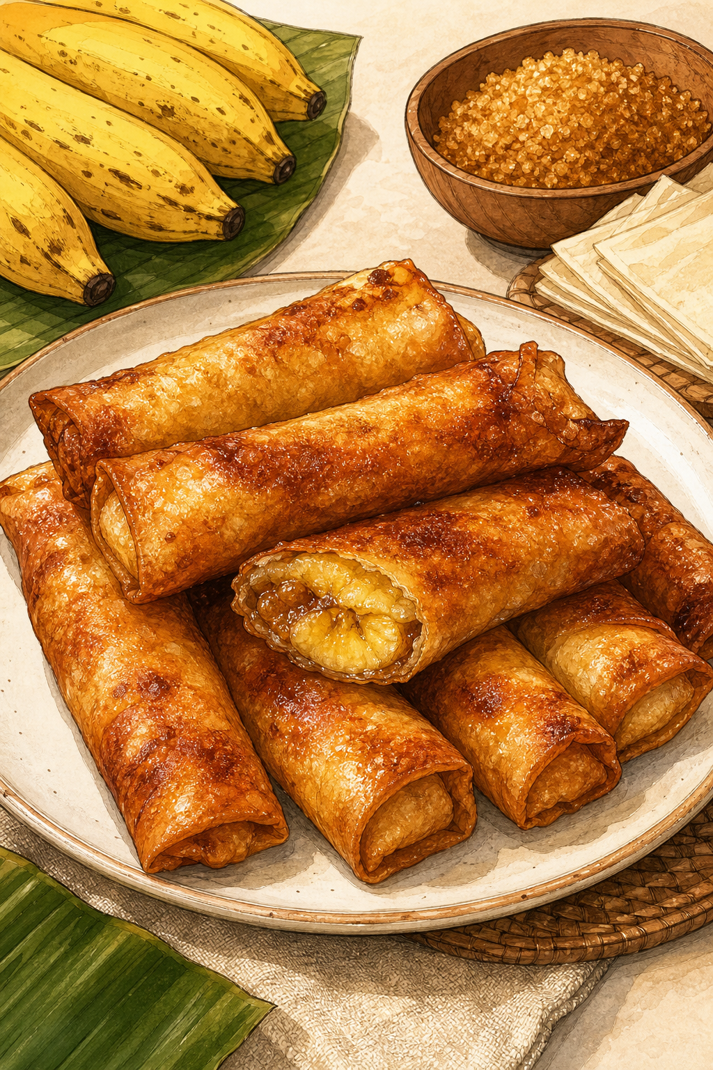 Turon with Jackfruit