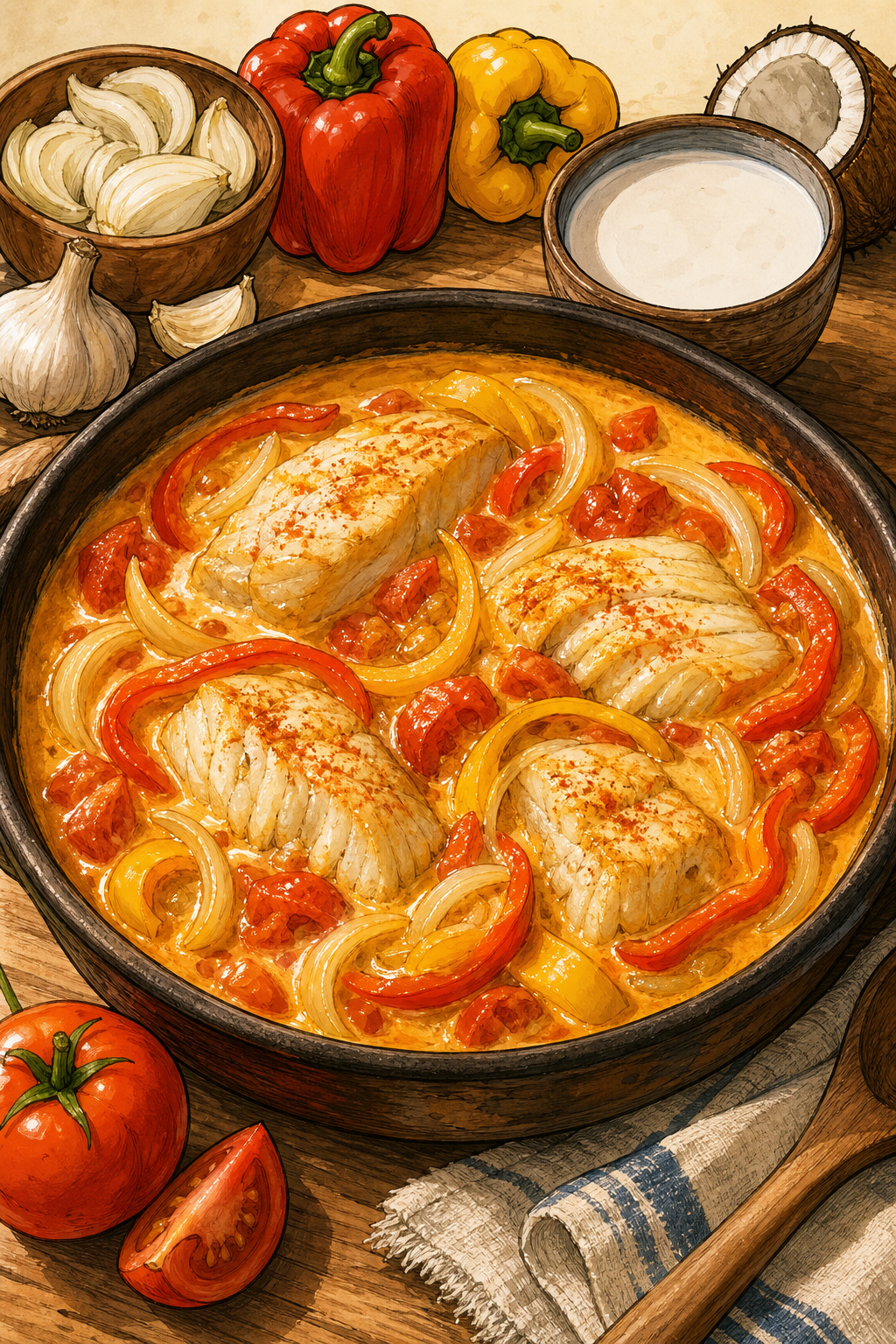 Moqueca Baiana de Peixe