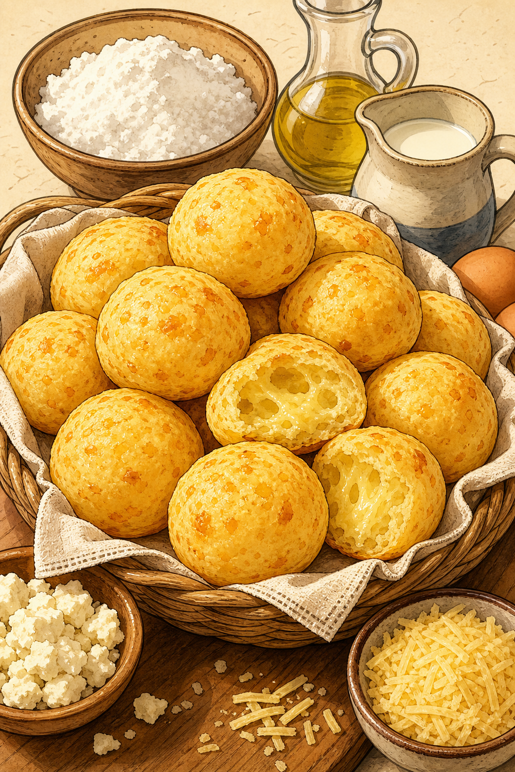 Pão de Queijo Mineiro