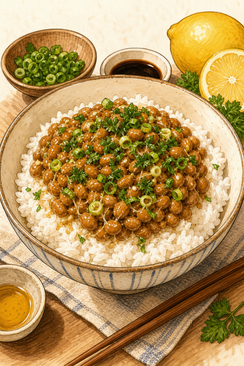 Natto Rice