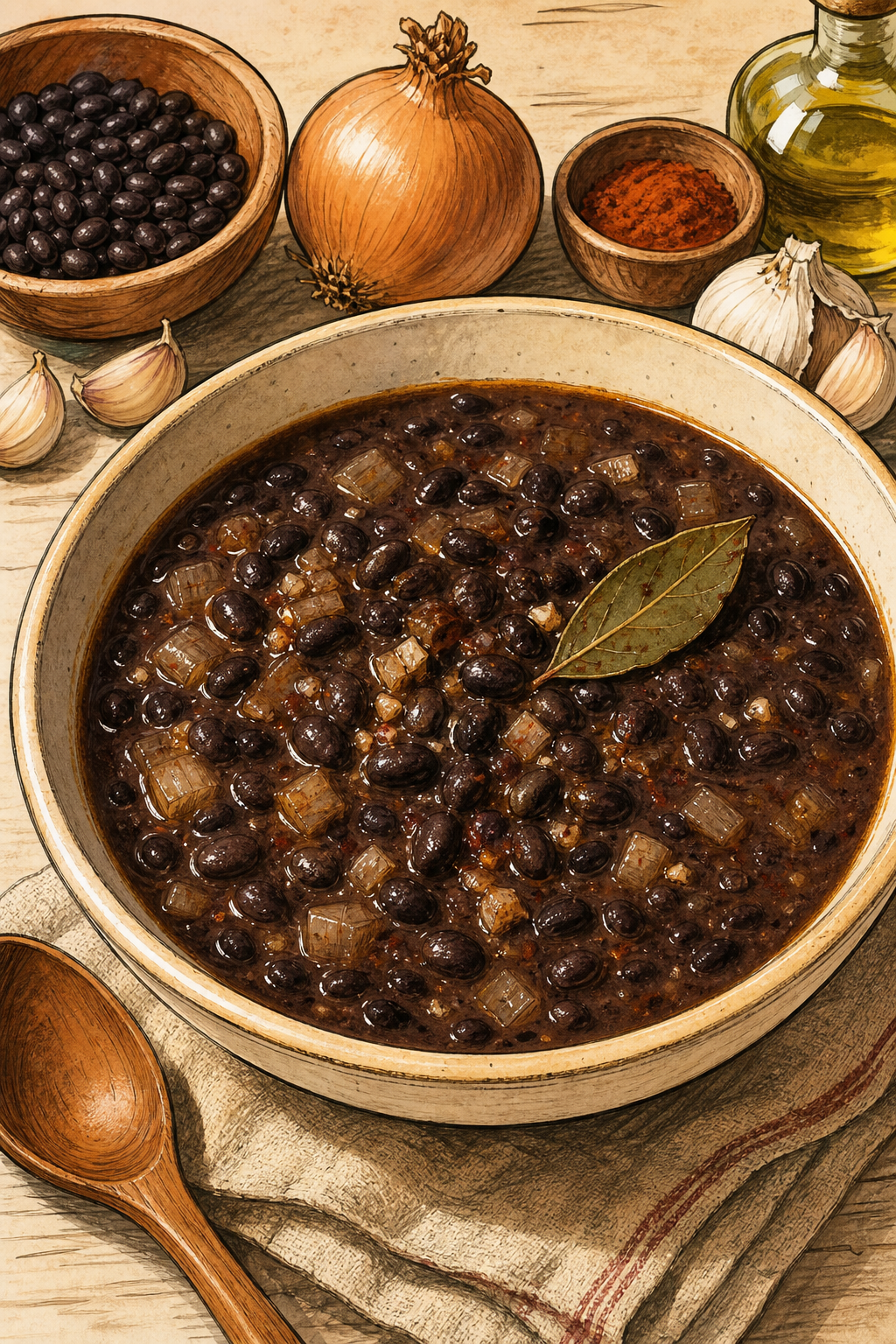Southwestern Black Bean Soup