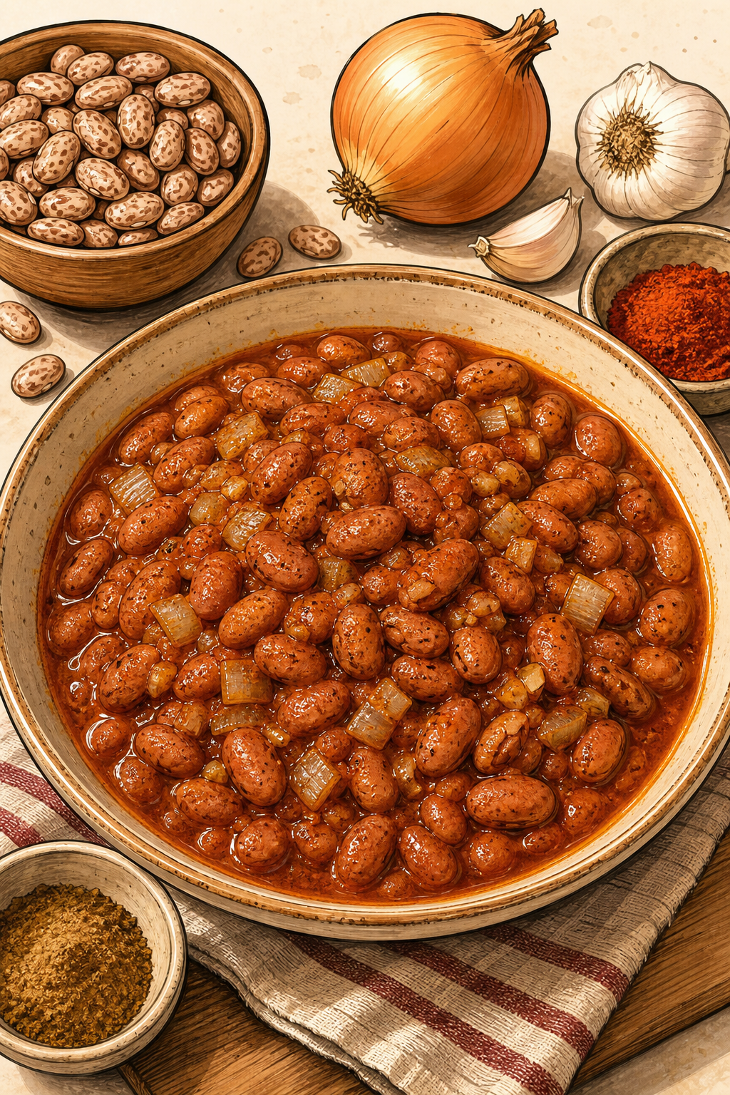 Texas-Style Pinto Beans