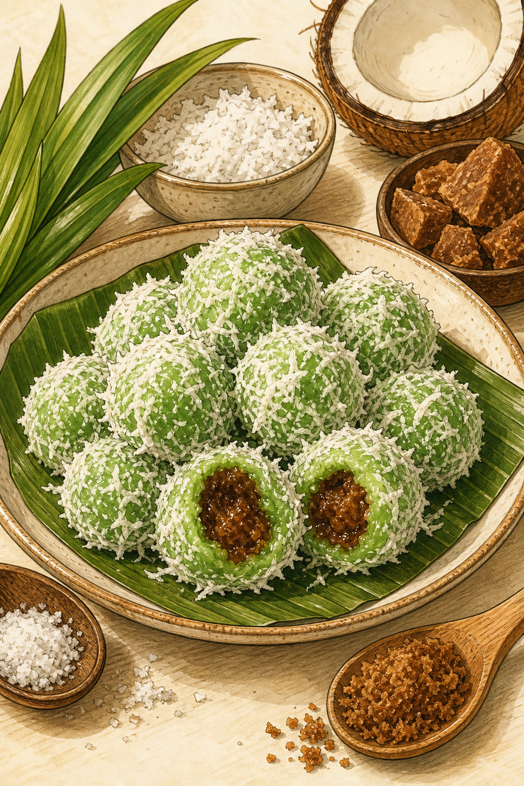 Traditional Klepon
