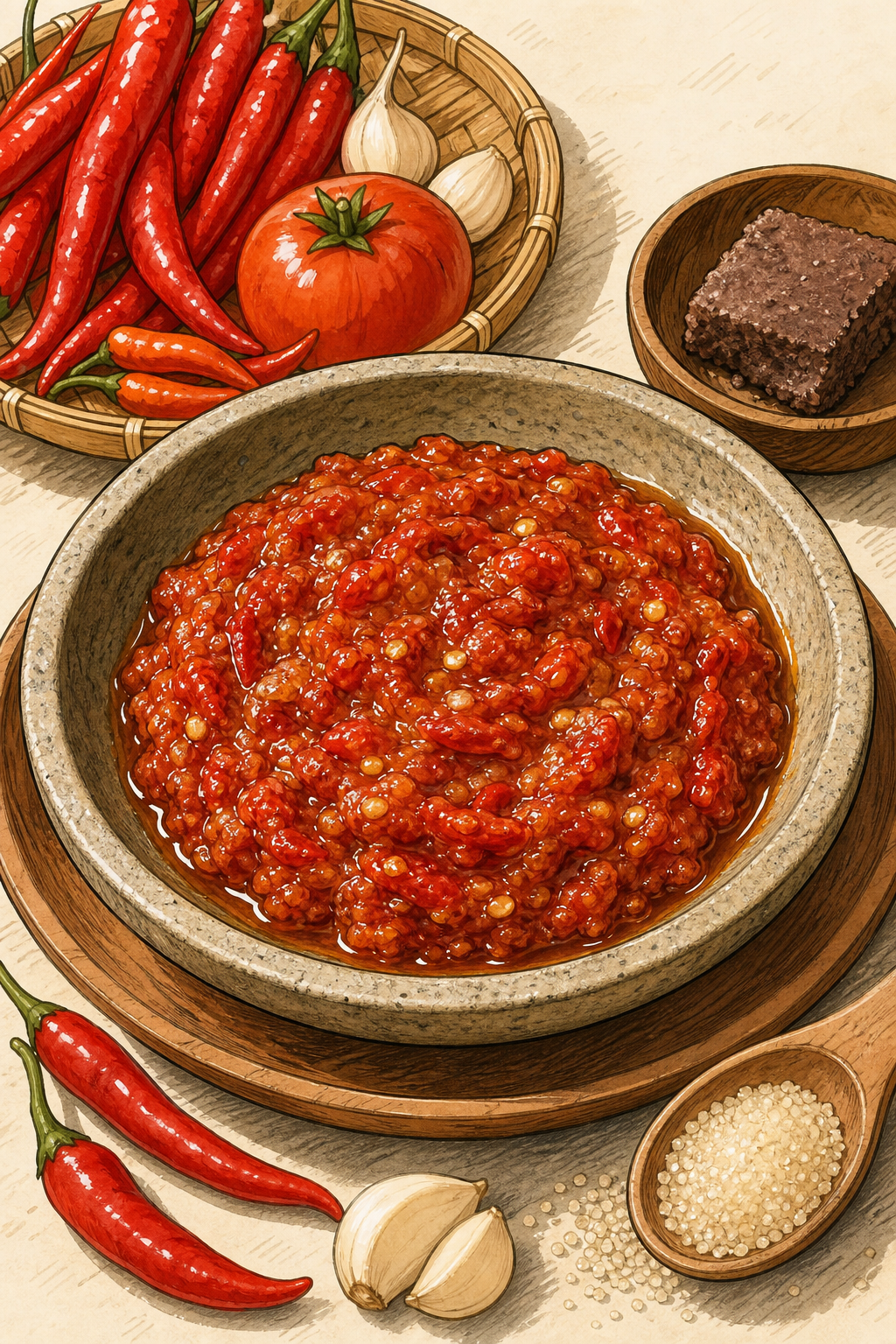 Traditional Sambal Terasi