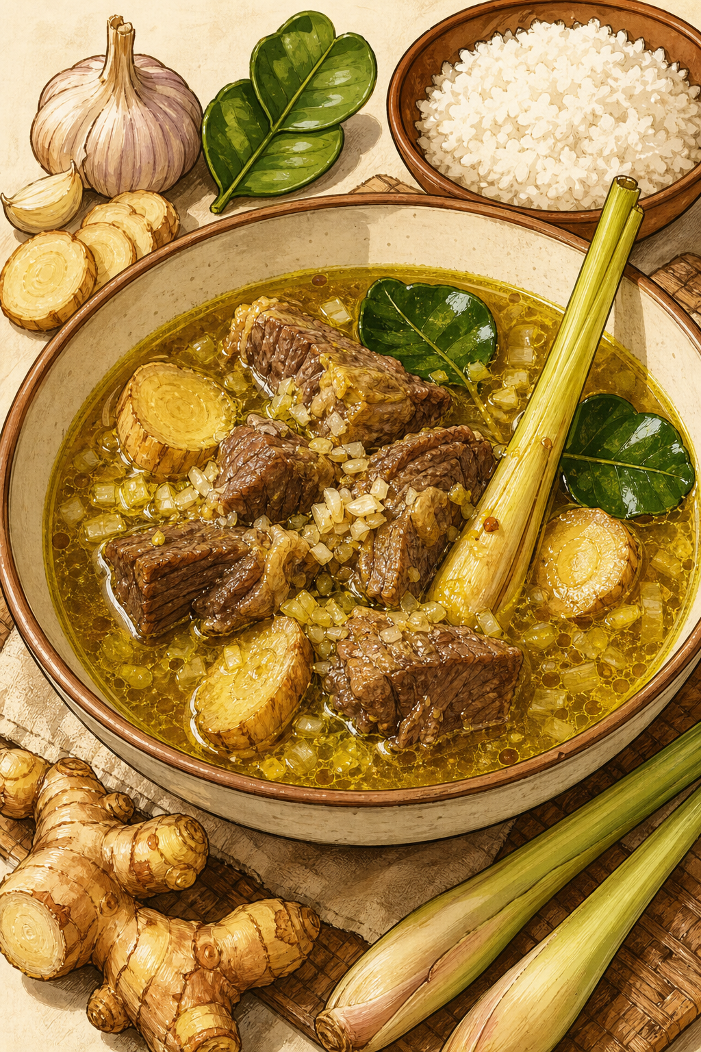 Traditional Coto Makassar