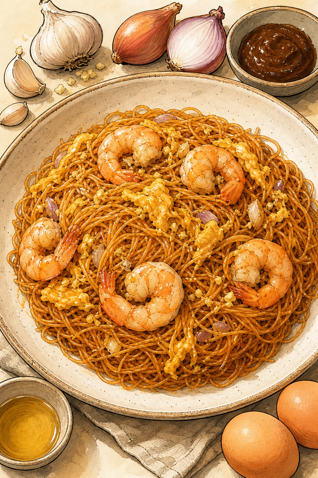 Singapore Mee Siam