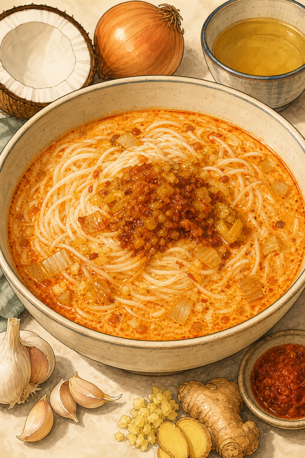 Singapore Nyonya Curry Laksa
