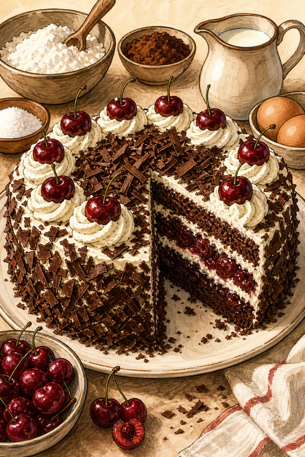Schwarzwälder Kirschtorte