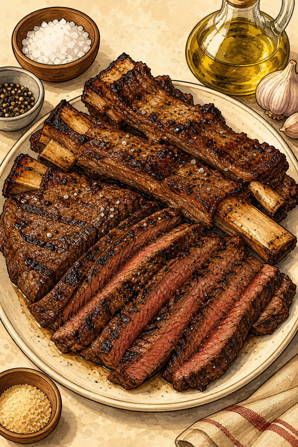 Traditional Argentine Asado