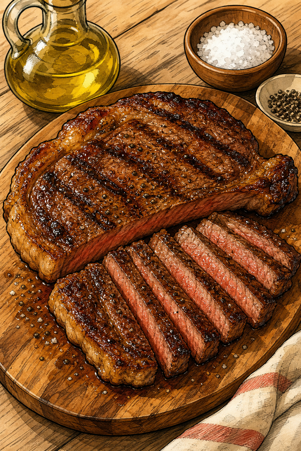 Argentine Parrilla Bife de Chorizo