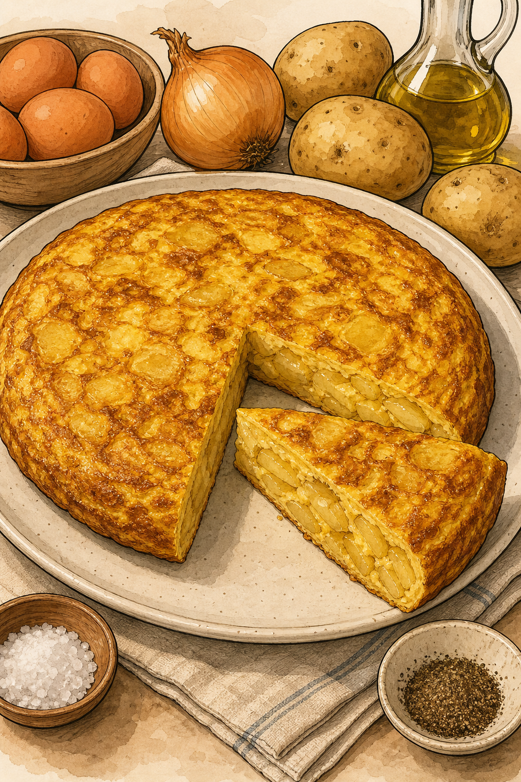 Argentine Home-Style Tortilla Española