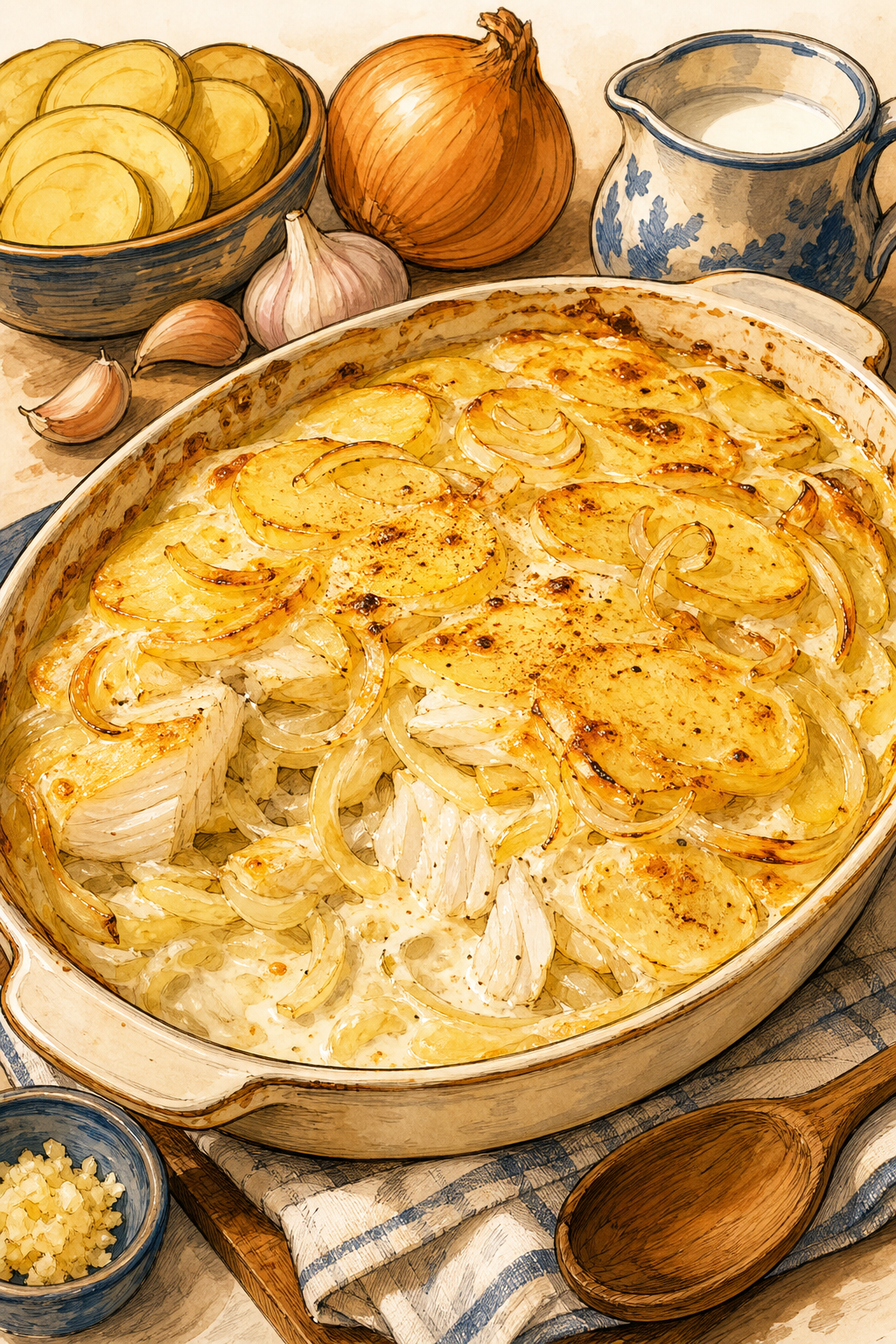 Traditional Bacalhau com Natas