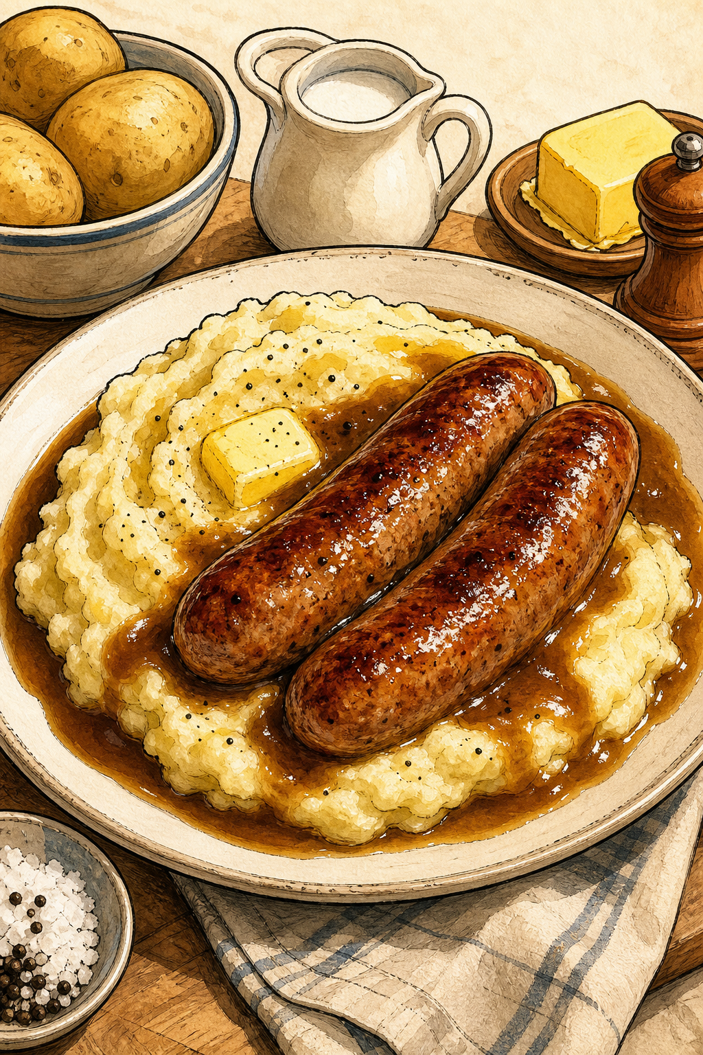 Bangers and Mash