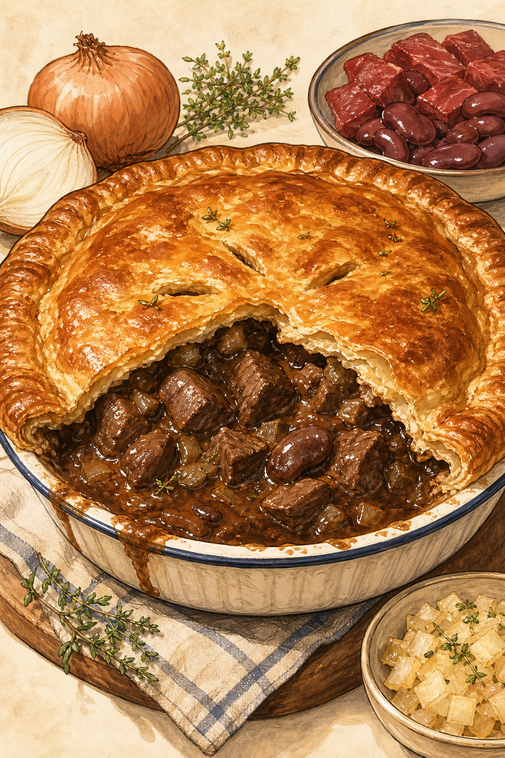 Steak and Kidney Pie