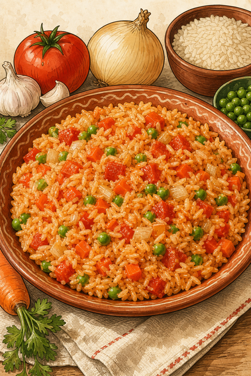 Arroz a la Mexicana