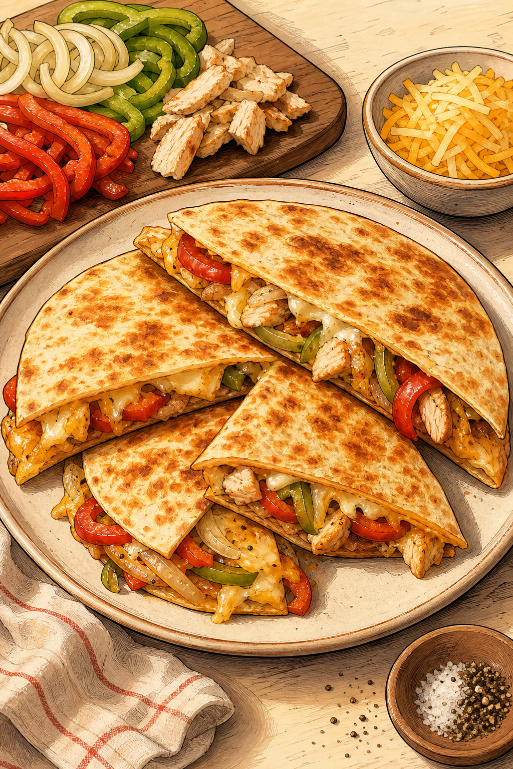 Quesadillas