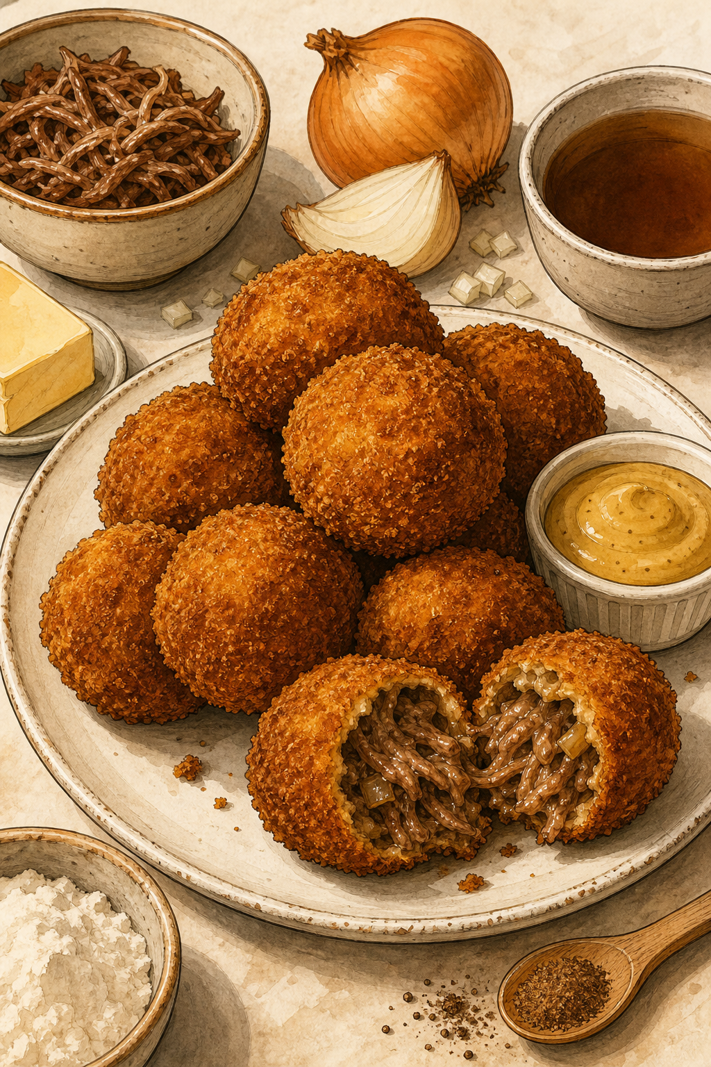 Dutch Beef Bitterballen