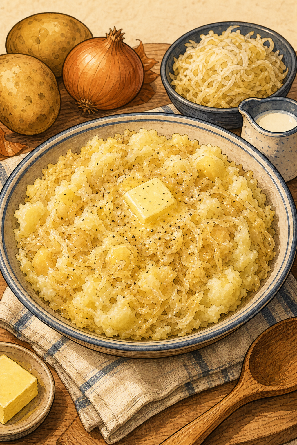 Dutch Zuurkoolstamppot with Rookworst