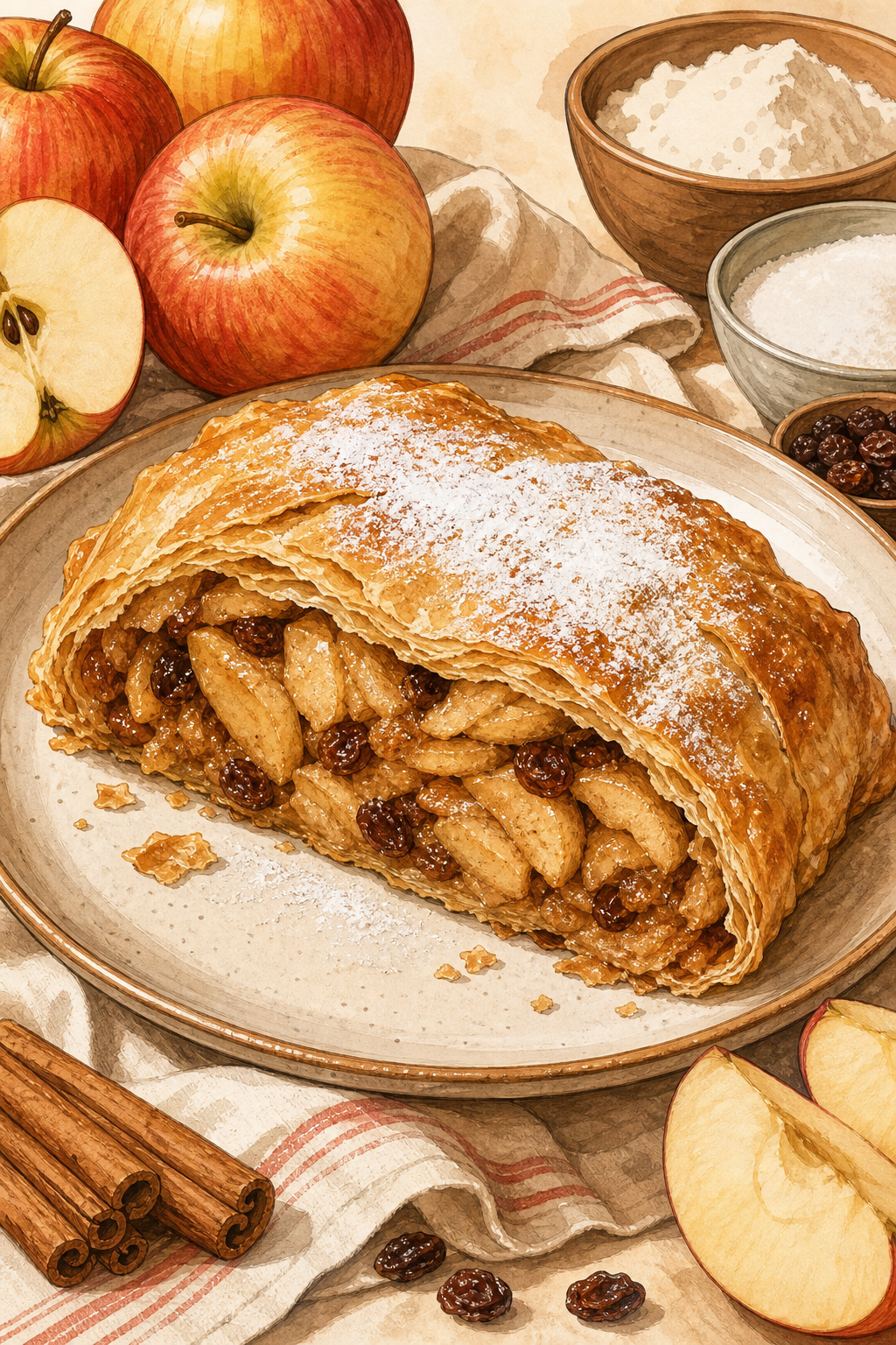 Austrian Apfelstrudel
