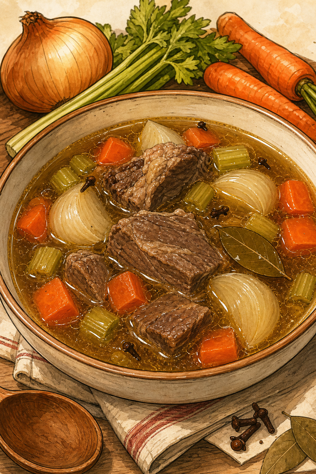 Rindsuppe