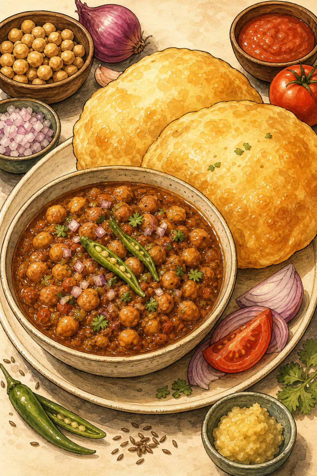 Chole Bhature