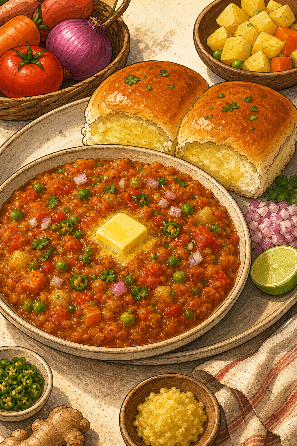 Pav Bhaji