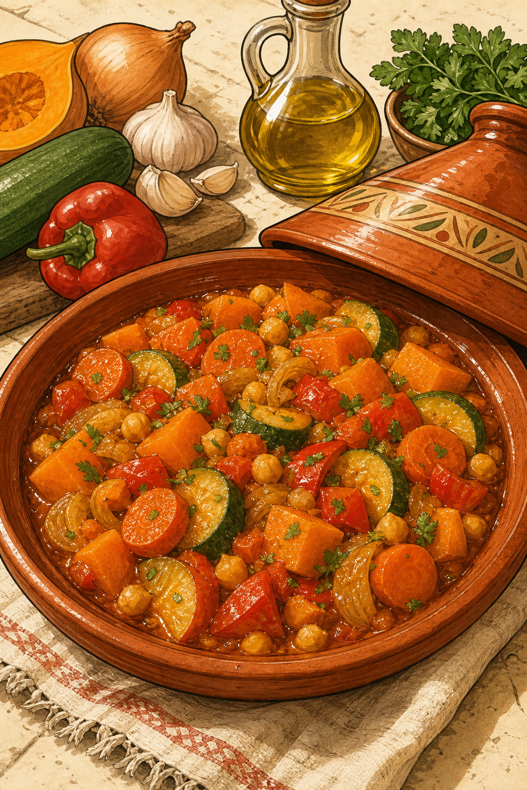 Vegetable Tagine