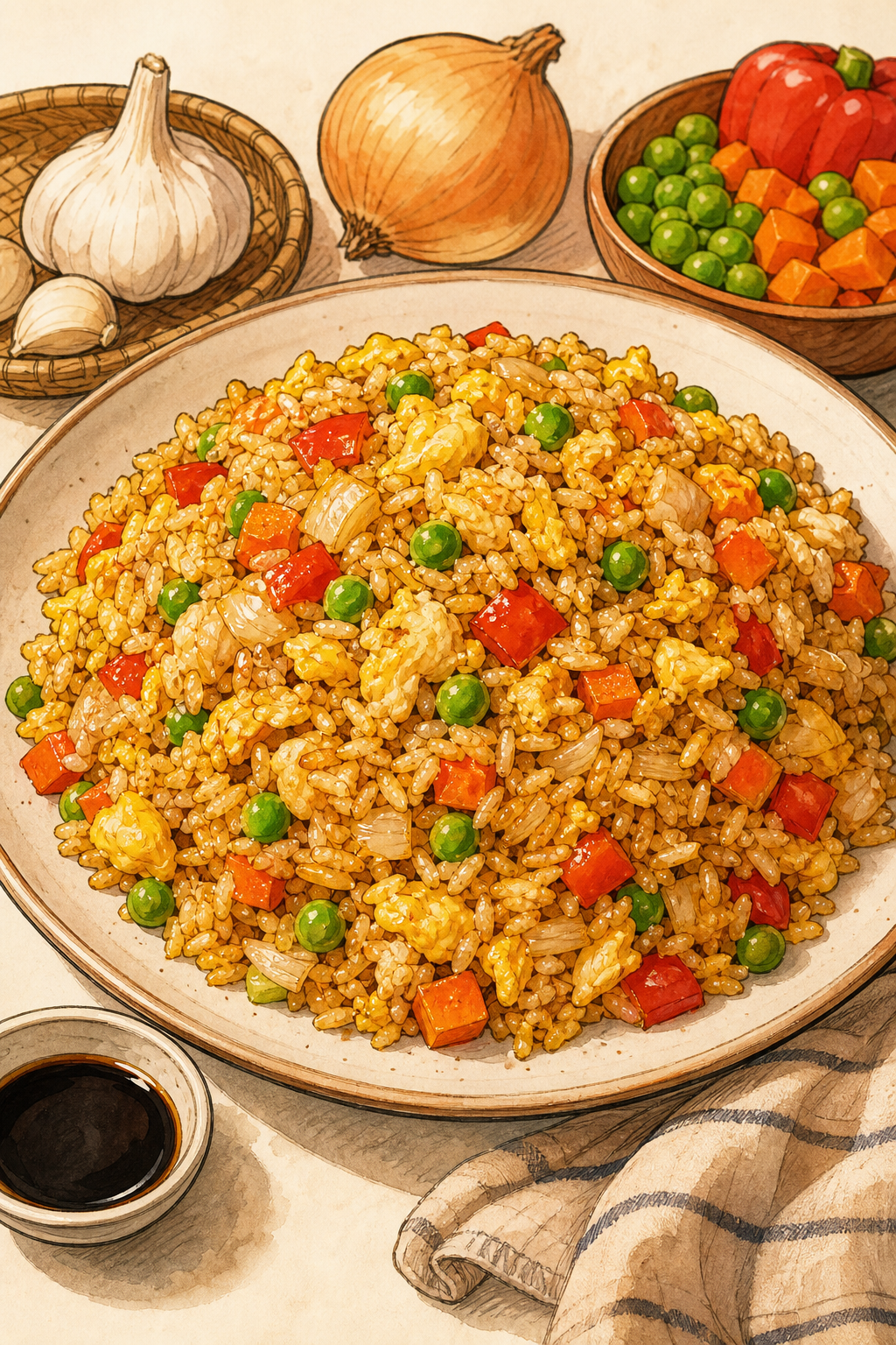 Khao Pad (Fried Rice)