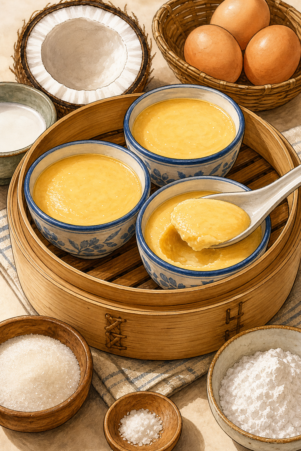 Sangkaya (Coconut Custard)