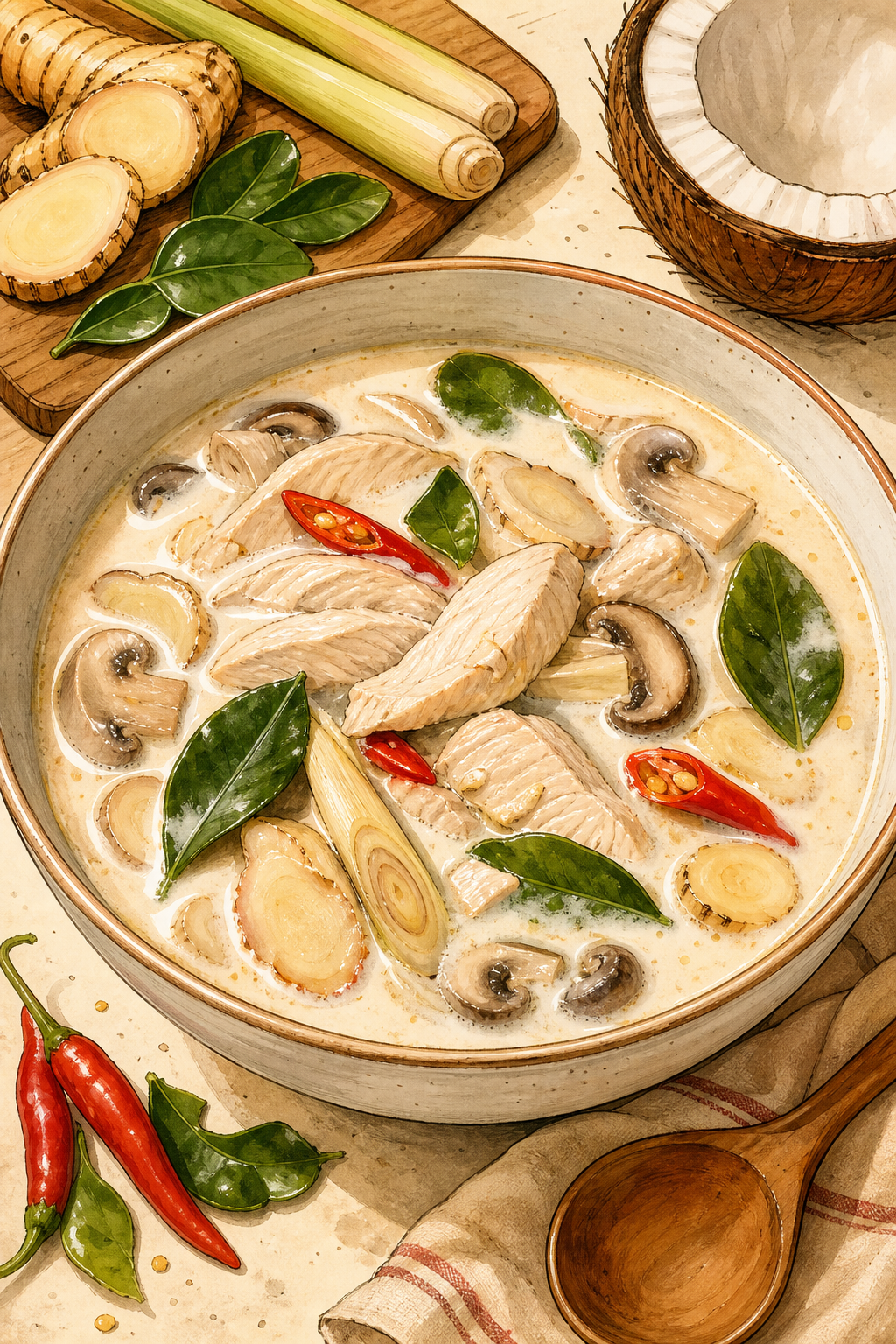 Thai Coconut Soup