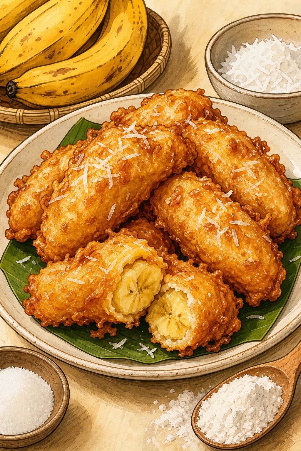Thai Fried Bananas