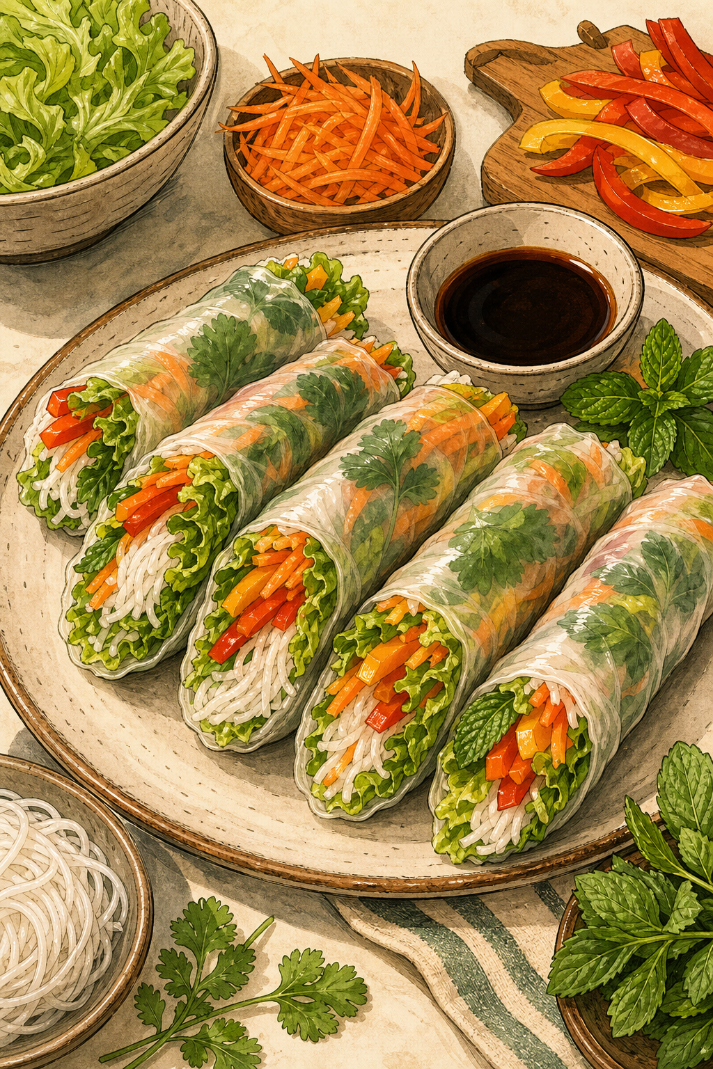 Thai Spring Rolls