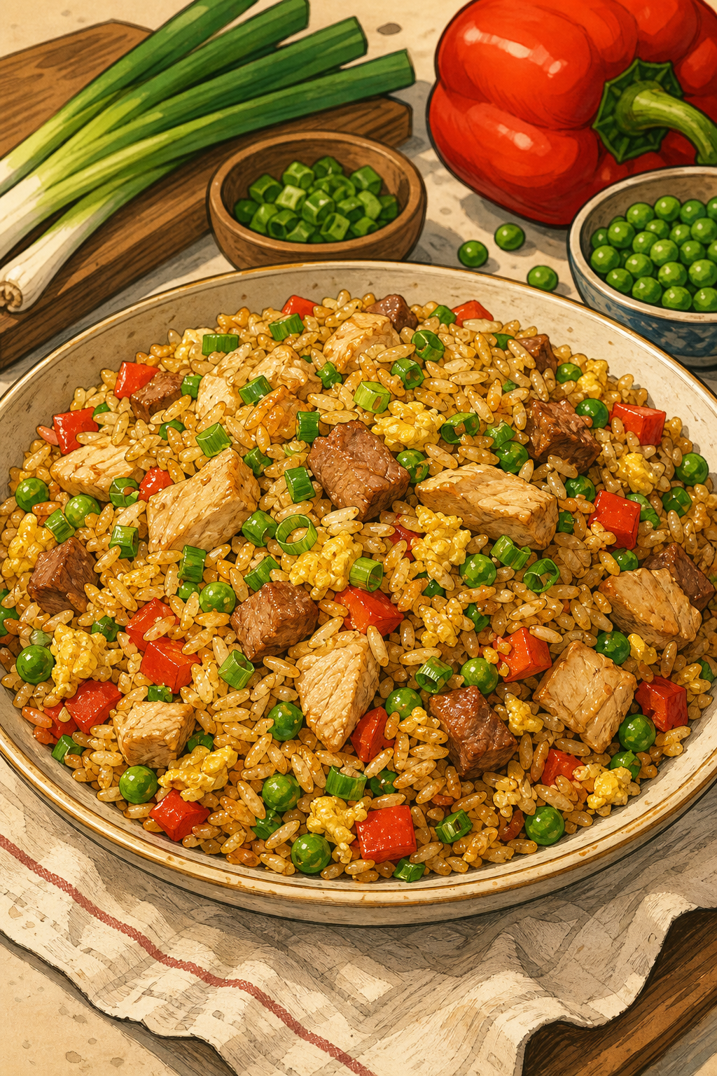 Arroz Chaufa Peruano