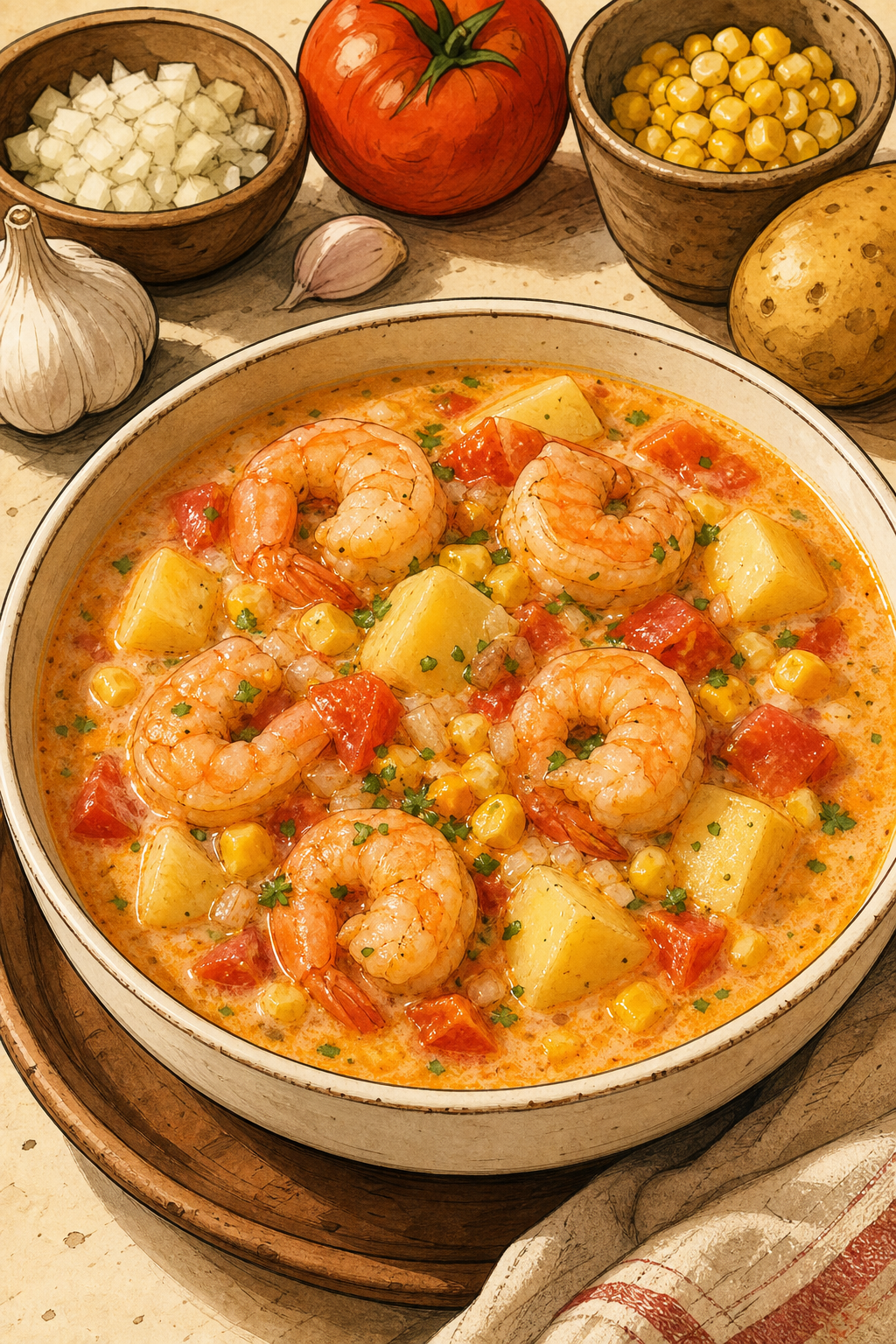Chupe de Camarones